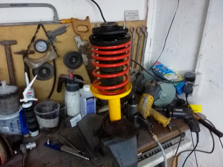 alles wieder sauber und teils neu...