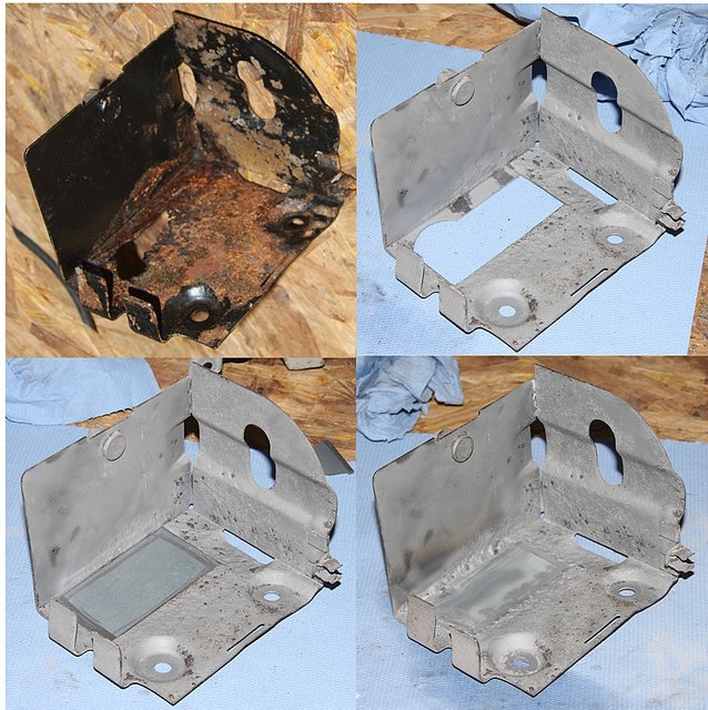 cors386.jpg (342.04 KiB) 63107 mal betrachtet Tankentlüftungsbehälterhaltebox (<- ^^) vorher, gestrahlt, Blech angepasst und geschweißt.